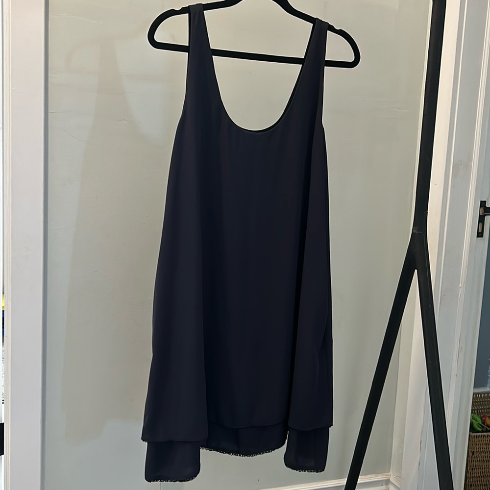 Navy Dress - Lined